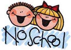 no school graphic